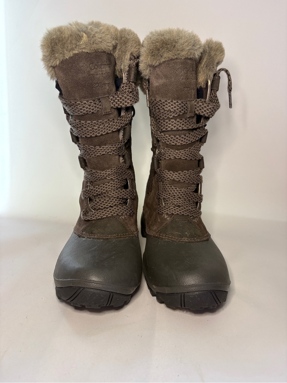 Columbia Sierra Summette Women's Winter Boots Size 7.5 - Brown Waterproof NWOB - Picture 2 of 9
